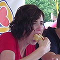 hot dog eating